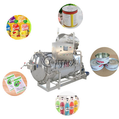 Contrôle en boîte de PLC de Tuna Food Autoclave Retort Sterilizer