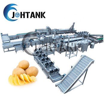 380kW pomme de terre complètement automatique Chips Making Machine