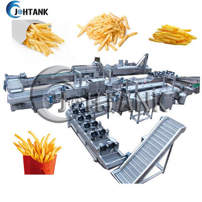 Ligne industrielle commerciale de Chips Making Machine Snack Production de pomme de terre