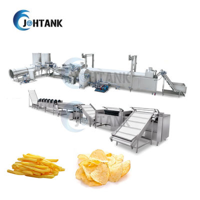 50kg/H pomme de terre Chips Production Line, banane complètement automatique Chips Making Machine