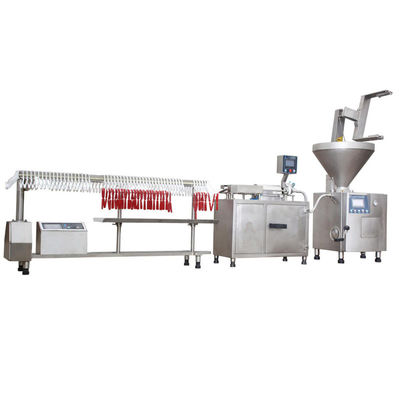 Chaîne de production de saucisse de l'acier inoxydable 304, saucisse de proc faisant la machine