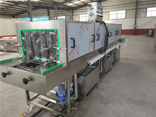 Machine de joint de panier de volaille de caisse d'alimentation automatique