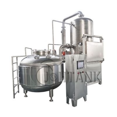 Machine 500kg/h de friteuse de Fried Oyster Mushroom Chips Vacuum