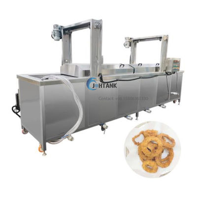 Machine faisante frire continue automatique 200Kg/H d'anneaux d'oignon