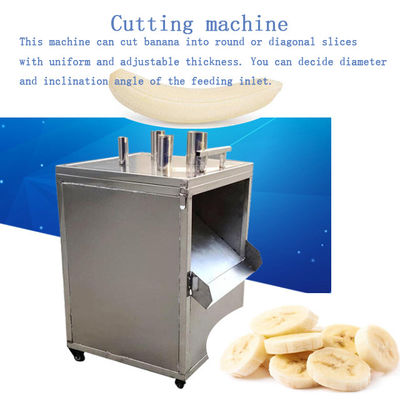 Kg/h heures d'acier inoxydable de Chips Potato Chips Making Line de banane de plantain 100