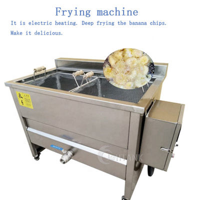 Kg/h heures d'acier inoxydable de Chips Potato Chips Making Line de banane de plantain 100