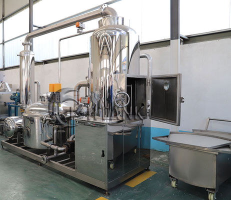 Haute machine de friteuse de vide de productivité pour l'usine de casse-croûte