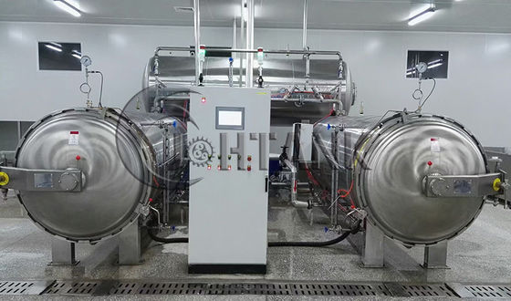 Petite cornue d'immersion de l'eau de machine de stérilisateur de nourriture de vapeur d'air