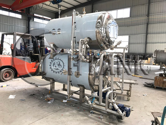 Petite cornue d'immersion de l'eau de machine de stérilisateur de nourriture de vapeur d'air