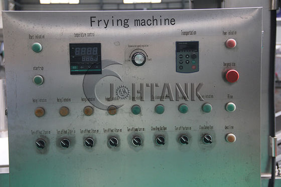 Machine faisante frire continue de restaurant, friteuse 1200kg/h continue pour des pommes chips