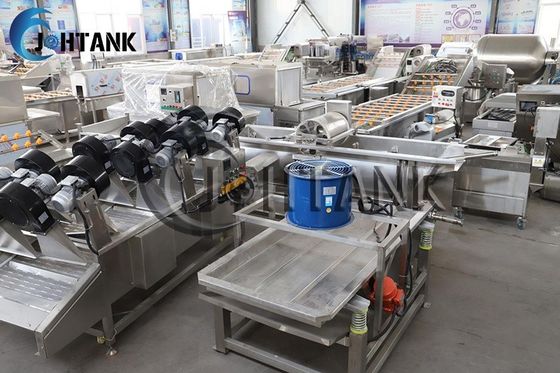 L'ozone à réservoir unique a basé la machine à laver végétale de bulle de fruit