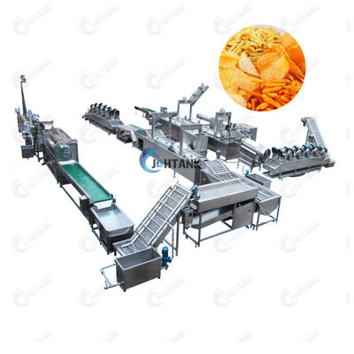 Doigt électrique instantané naturel Chips Machine 2000kg/h de pomme de terre