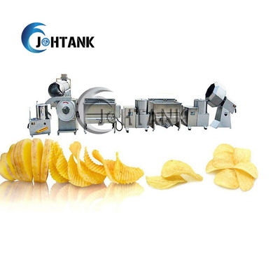 Petit plantain congelé Chips Production Line de banane de pommes frites