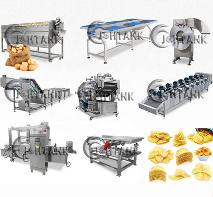 Pomme de terre Chips Making Machine à échelle réduite