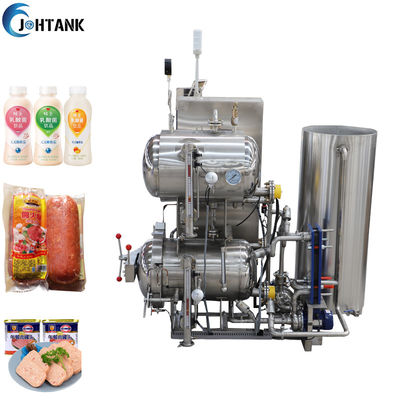 machine de stérilisateur de la nourriture 9kW, machine de stérilisation de poche de cornue