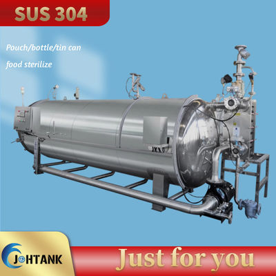 Acier inoxydable de la machine 304 industriels de stérilisateur de nourriture de substrat de champignon