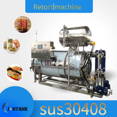 Petite cornue d'immersion de l'eau de machine de stérilisateur de nourriture de vapeur d'air