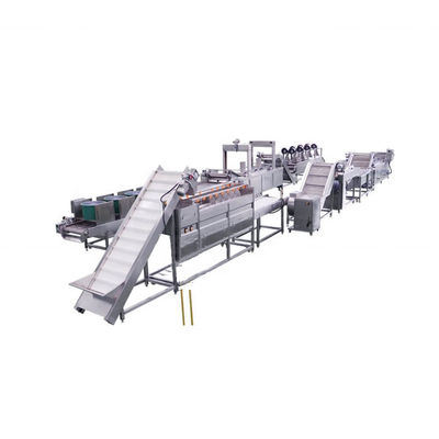 Pommes frites 200kg/H automatiques commerciales faisant la machine