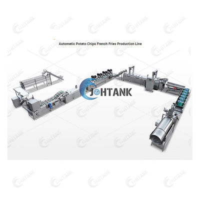 Pomme de terre industrielle Chips Processing Line de plantain de banane