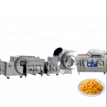 ensemble de Chips Making Line 8 de pomme de terre à échelle réduite de 220V 380V