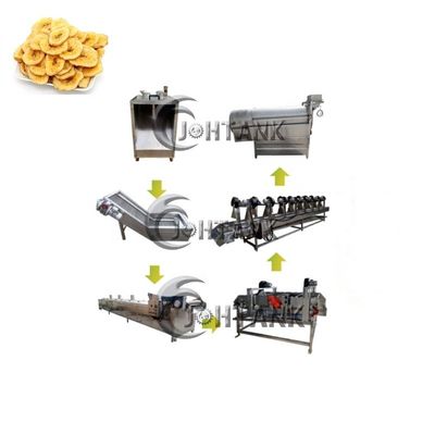 machine complètement automatique de Chips Line Potato Crisps Making de la pomme de terre 500kg/h