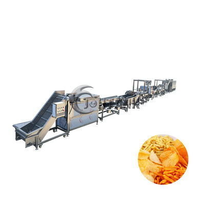 Chaîne de production gelée semi automatique de pommes frites 2000kg/H