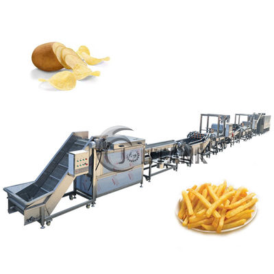 Ligne 500kg/hr de Chips Frozen French Fries Processing de pomme de terre de casse-croûte