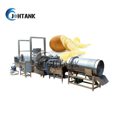 500kg/h la banane complètement automatique Chips Making Machine Potato Frozen a fait frire