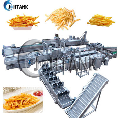 Pomme de terre fraîche Chips Production Line de l'acier inoxydable 304