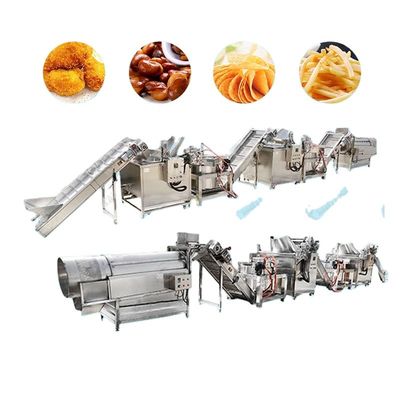 pommes frites 1000kg/H fabriquant la machine complètement automatique