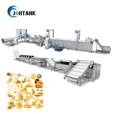 SS304 la pomme de terre complètement automatique Chips Making Machine Banana Frozen a fait frire