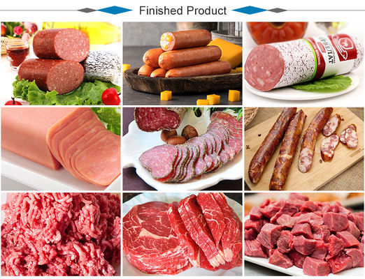 Ham Sausage Production Line Large industriel Capactiy 500kg/H