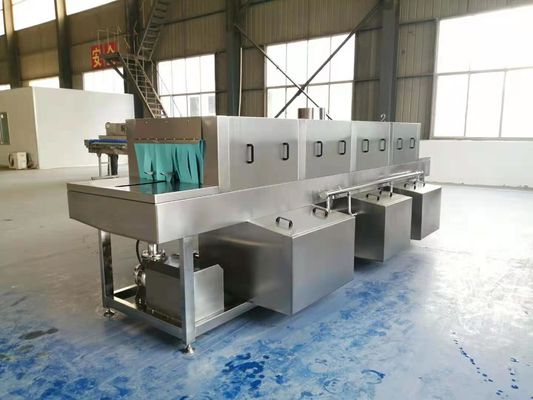 Boîte rotatoire à haute pression électrique Tray Washer Machine
