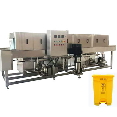Oeuf en plastique Tray Basket Washer Machine de chauffage de vapeur