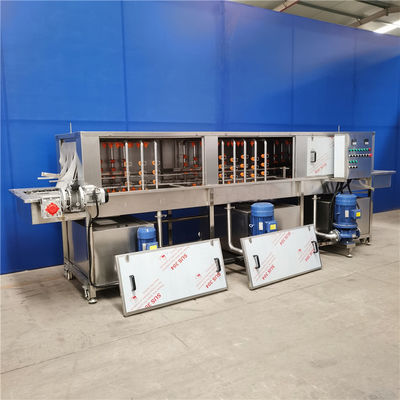 Machine industrielle de joint de panier de nourriture, machine à laver de caisse en plastique
