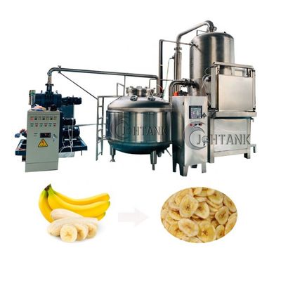 Machine végétale SS304 de friteuse de vide de fruit de noix de cajou