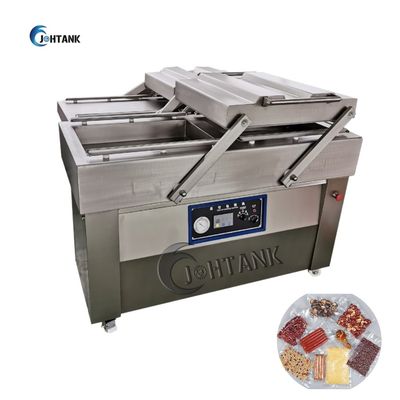 La machine à emballer de vide de chambre de sachet en plastique pour la jambe de poulet a grillé le boeuf séché de filet de poissons