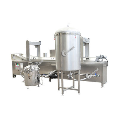 Acier inoxydable continu de chauffage électrique de catégorie comestible de friteuse d'huile