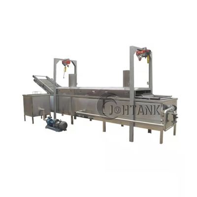 Machine faisante frire continue automatique 200Kg/H d'anneaux d'oignon