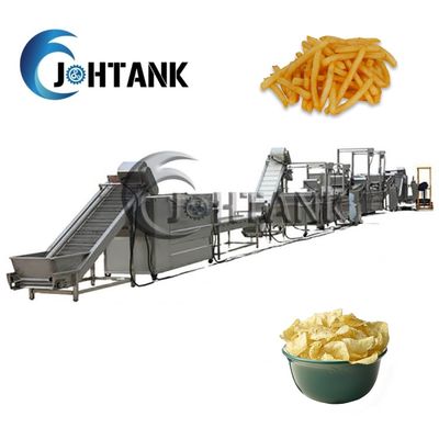 Pomme de terre complètement automatique composée Chips Making Machine, Fried Plantain Chips Production Line