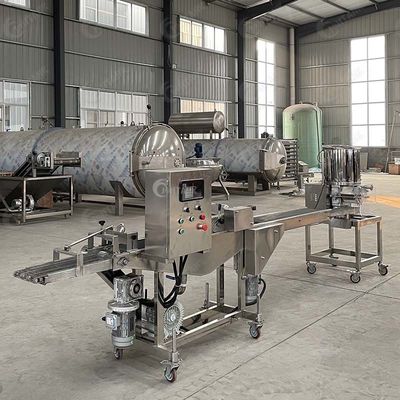Machine de panage de viande de pâte lisse de poulet de Tempura automatique